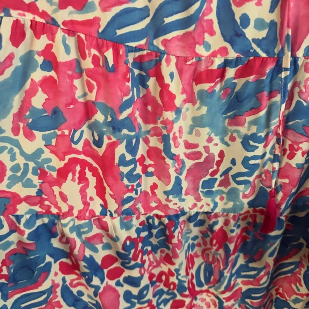 Chic Soul Colorful Ruffle Sleeve Dress - Picture 5 of 5